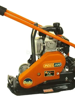 Markenware BELLE PCLX Leichte Rüttelplatte mit Gummimatte 320 mm