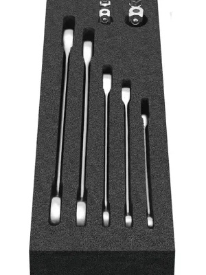 Mega-Angebot Cube XL: Ringmaulratschenschlüssel, gerade Form, 9-tlg. 8-19 mm, MATADOR Art.-Code: 81500183