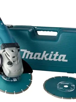 Makita Winkelschleifer 230mm, 2200W im Koffer mit 2 Diamant-Scheiben GA9020RFK3 Preiswert