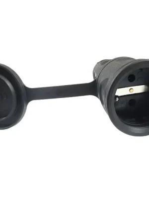 Sichere Zahlung Gummi-Kupplung Schuko 250V mit Deckel