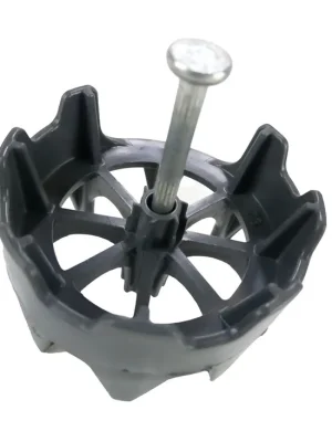 HW3000 Schalungsanschlag rund aus Kunststoff mit Nagel (100 Stück) Saisonangebot