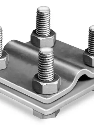 Sofort Bestellen MASTERTEC Kreuzverbinder flach/rund Stahl verzinkt 2-teilig schwere Ausführung mit Schrauben M8