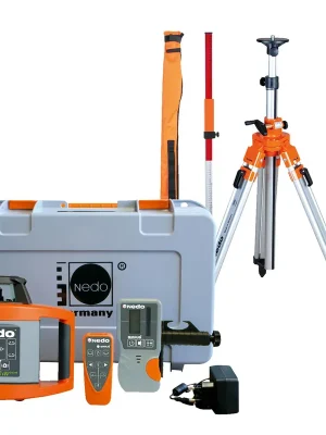 Nedo Rotationslaser SIRIUS 1 HV-Set mit Kurbelstativ und Flexilatte Sale