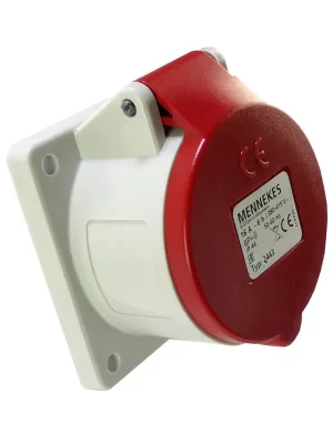 Direkt Vom Hersteller Mennekes CEE Einbausteckdose gerade 7 x 16A