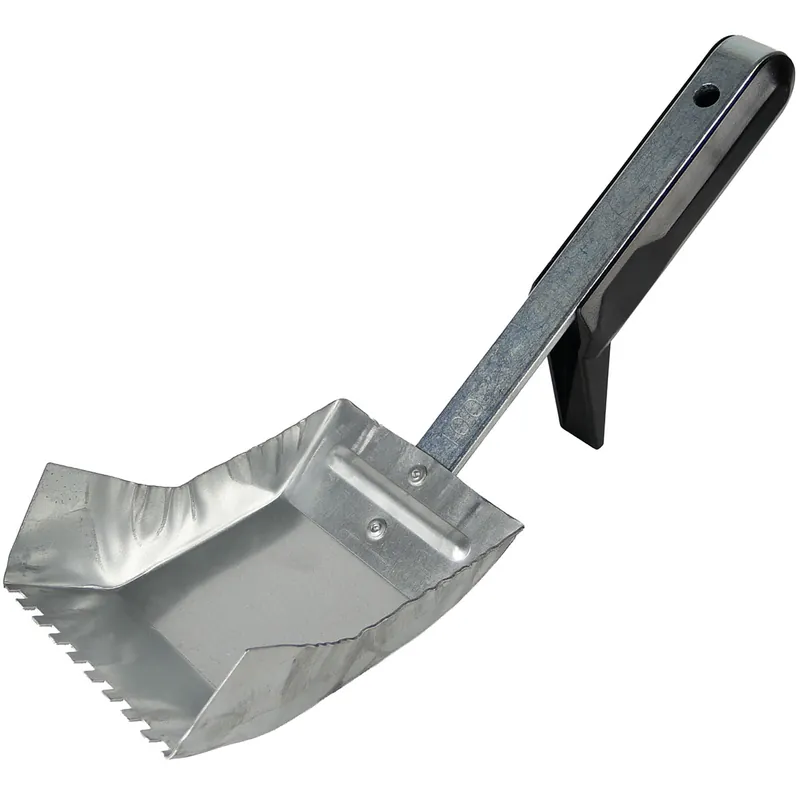 Echt SCHWAN Mörtelkleberkelle / Plansteinkelle 100mm gezahnt, verzinkt