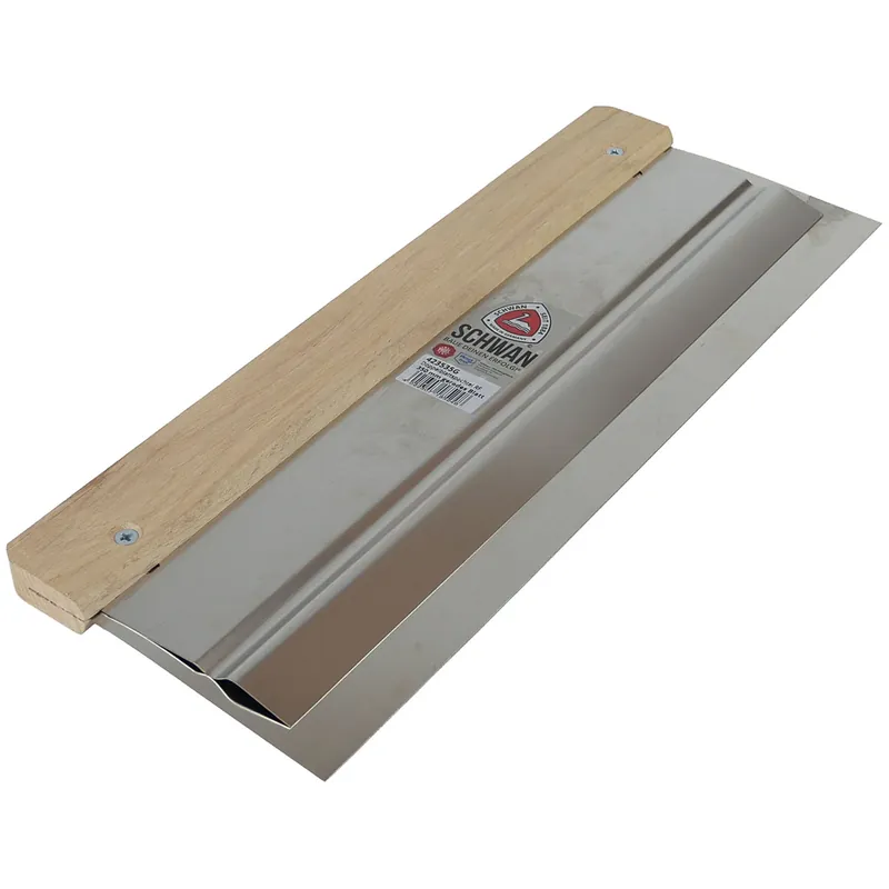 Sichere Zahlung SCHWAN Doppelblattspachtel rostfrei 350 mm gerade