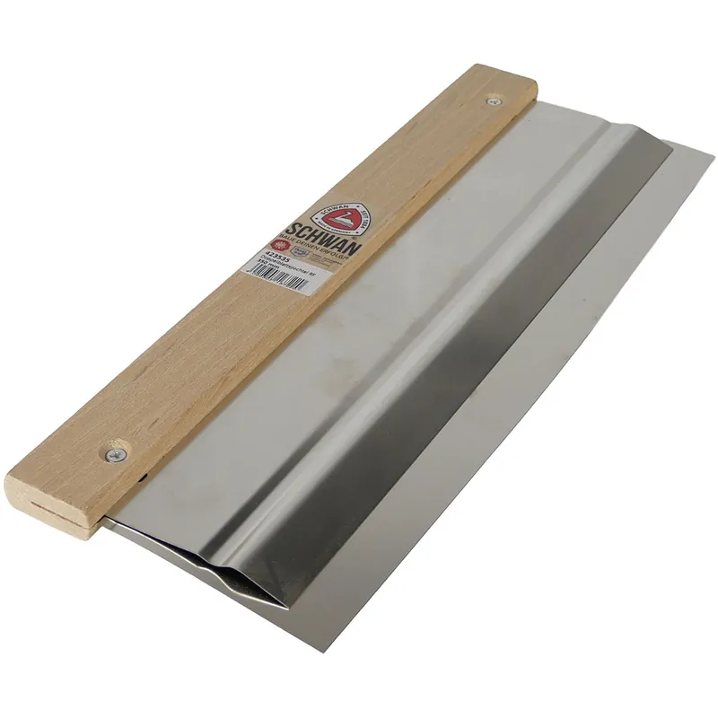 SCHWAN Doppelblattspachtel rostfrei 350mm gebogen Letzte Chance