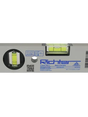 Neue Ware RICHTER Profi Wasserwaage 20cm mit 2 Libellen Aluminium
